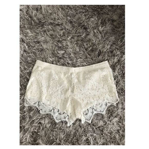 Express Pants - {Express} Lace Shorts